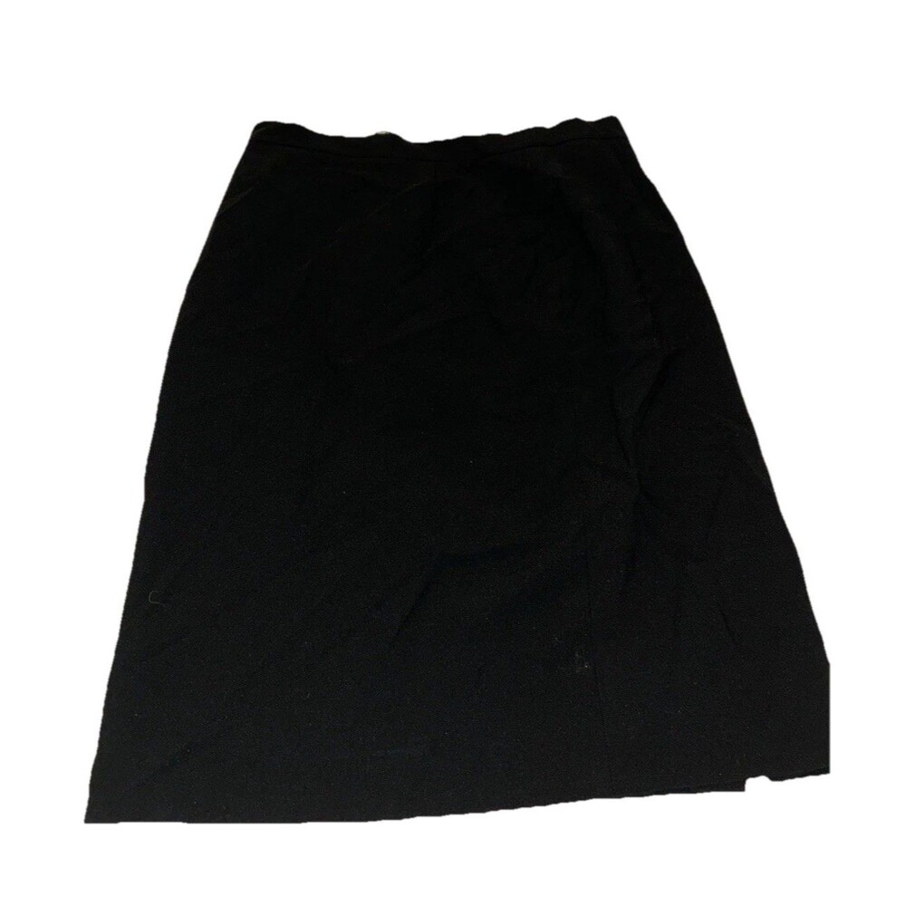 Jones New York Collection 10P Petite Black Pencil Skirt